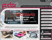 Tablet Screenshot of factor.com.tr
